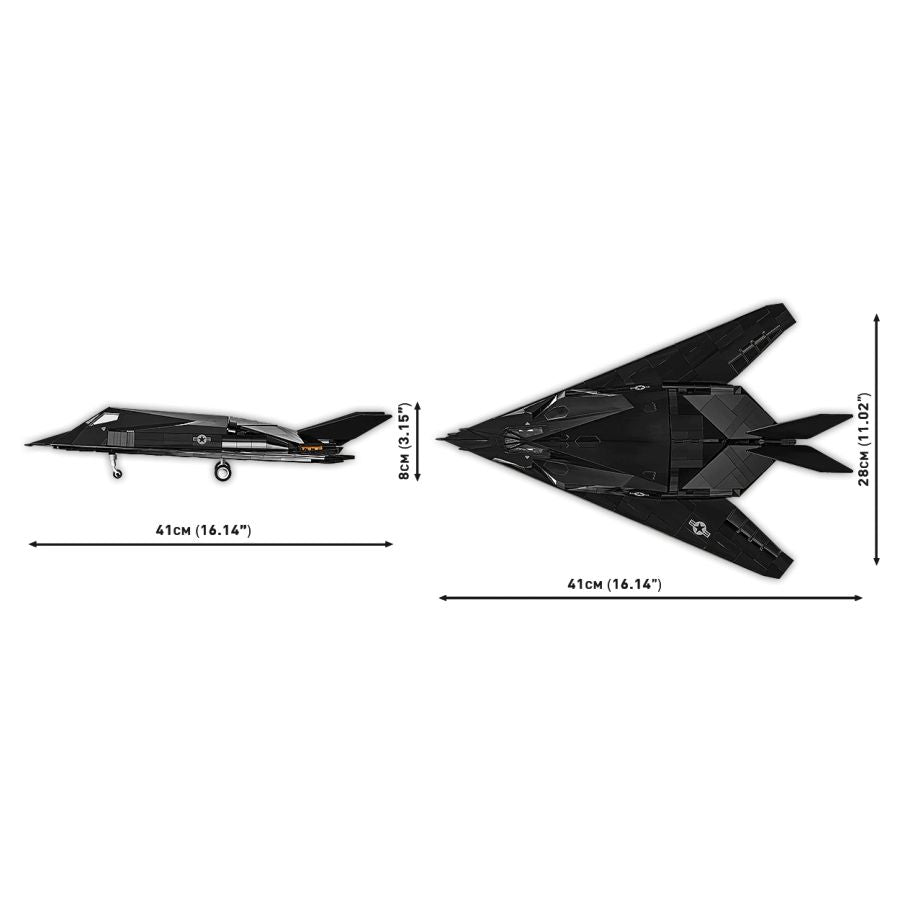 Armed Forces - F-117 Nighthawk Construction Set (795 Pieces)