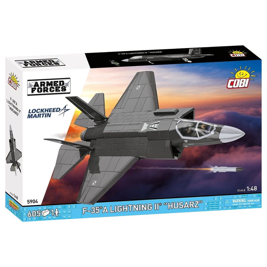 Armed Forces - F-35A Lightning II "Husarz" Construction Set (605 Pieces)