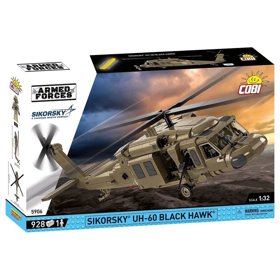 Armed Forces - Sikorsky UH-60 Black Hawk Construction Set (928 Pieces)