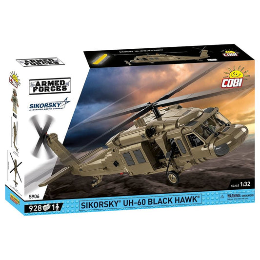 Armed Forces - Sikorsky UH-60 Black Hawk Construction Set (928 Pieces)