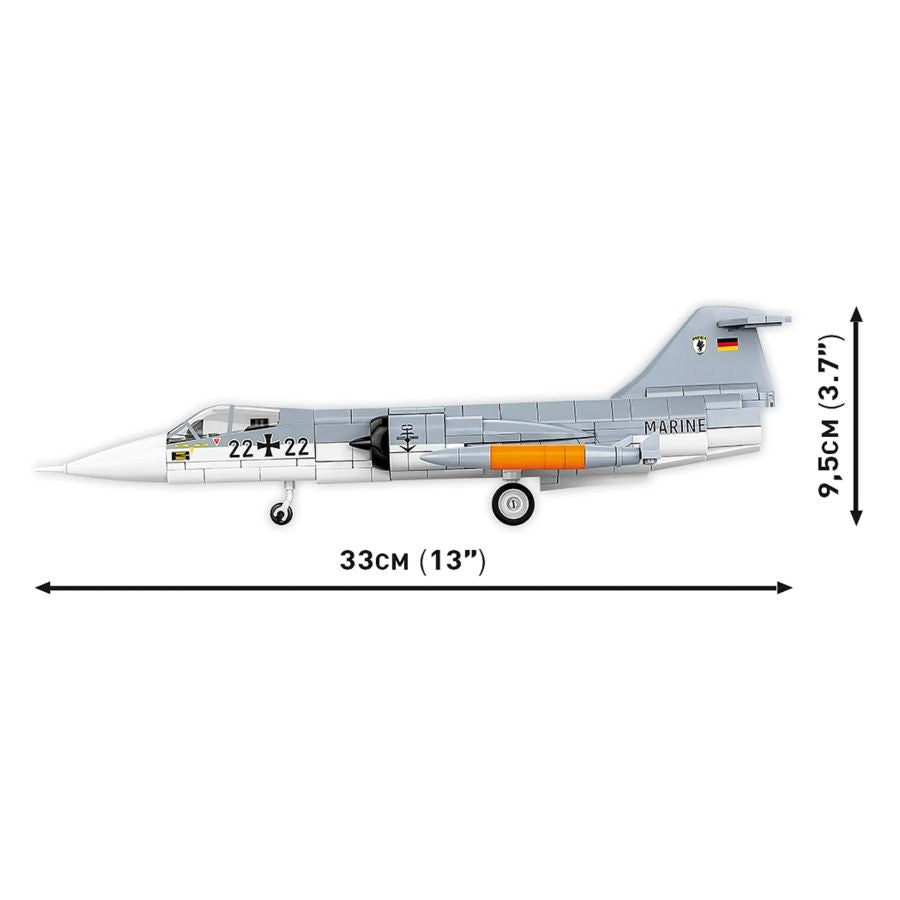 Armed Forces - Lockheed F-104 Starfighter Construction Set (428 Pieces)