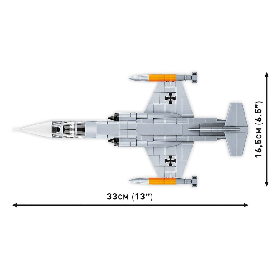 Armed Forces - Lockheed F-104 Starfighter Construction Set (428 Pieces)