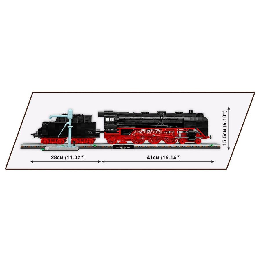 Trains - Steam Locomotive DR BR 03 (2721 Pcs)