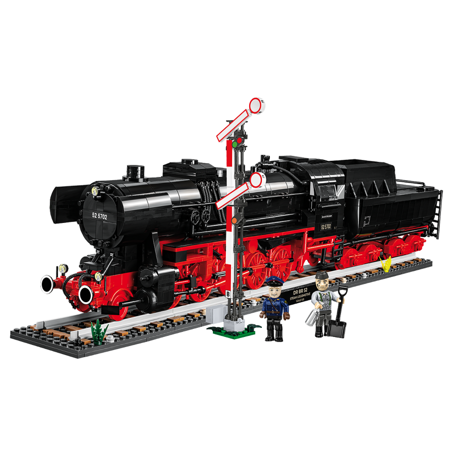 Trains - DRB Class 52 Steam Locomotive & Rail (2747 Pcs)