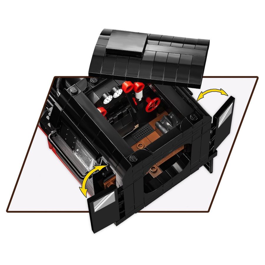 Trains - DRB Class 52 Steam Locomotive & Rail (2747 Pcs)