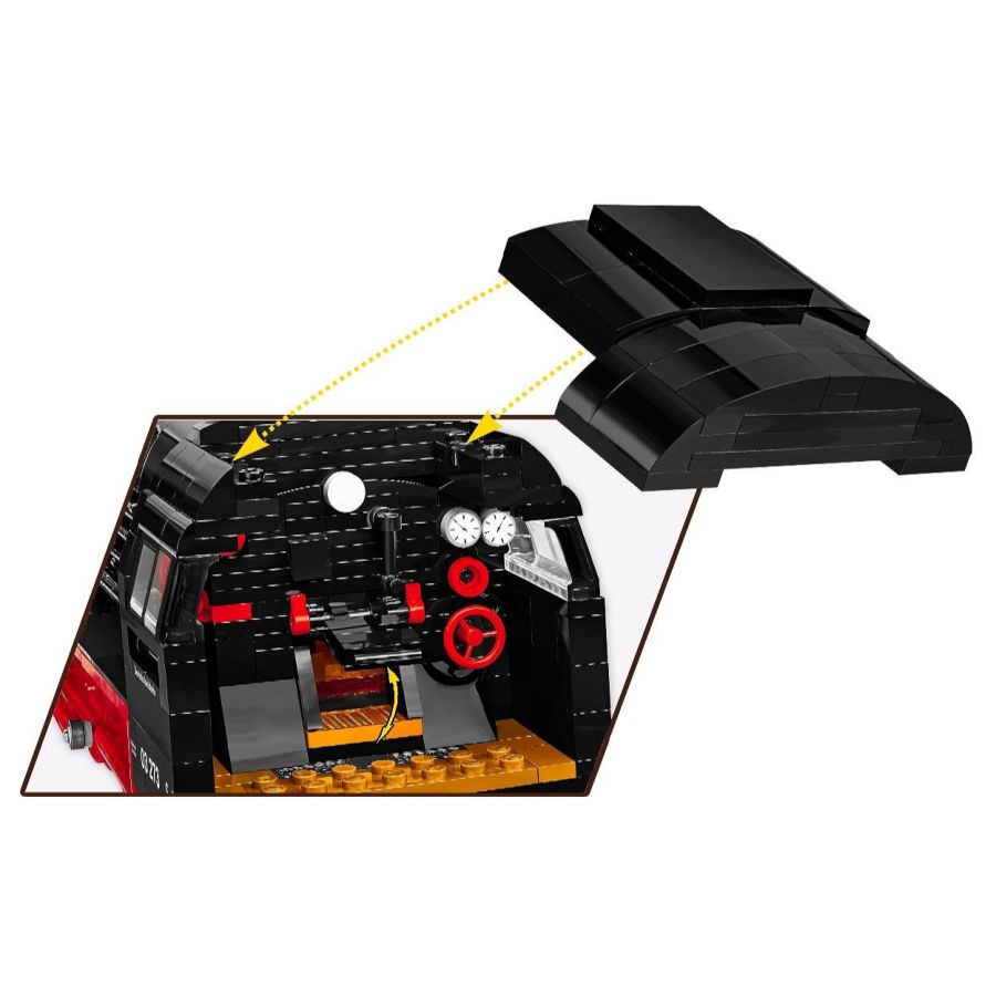 Trains - DR BR 03 Steam Locomotive (2564 Pcs)