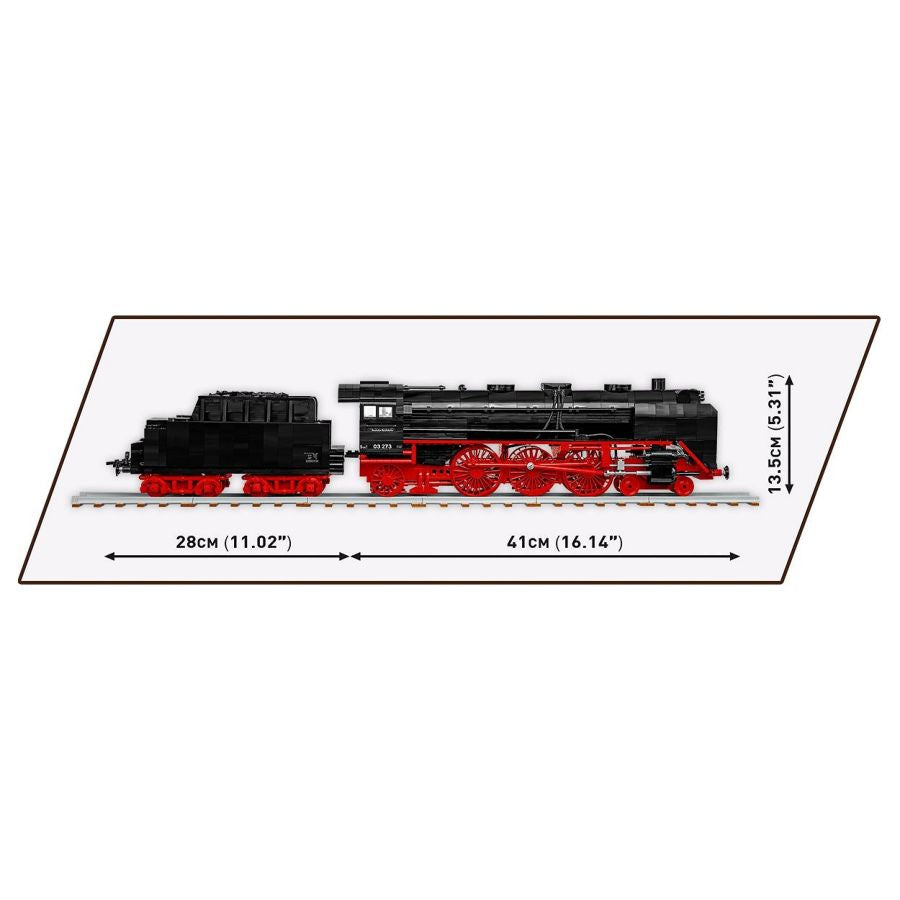 Trains - DR BR 03 Steam Locomotive (2564 Pcs)