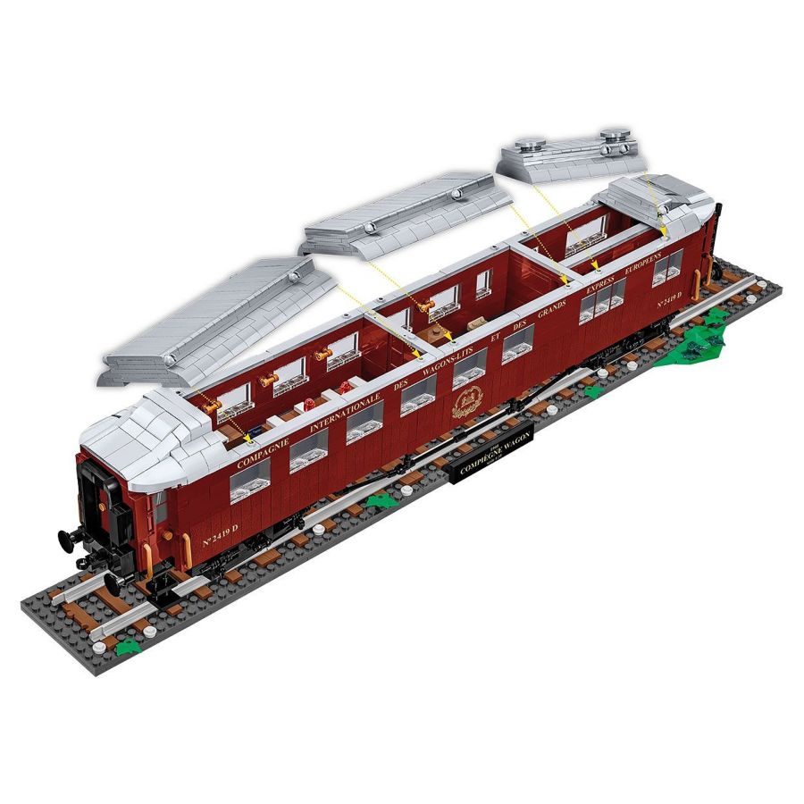 Trains - 1940 Compiegne Wagon (2001 Pcs)