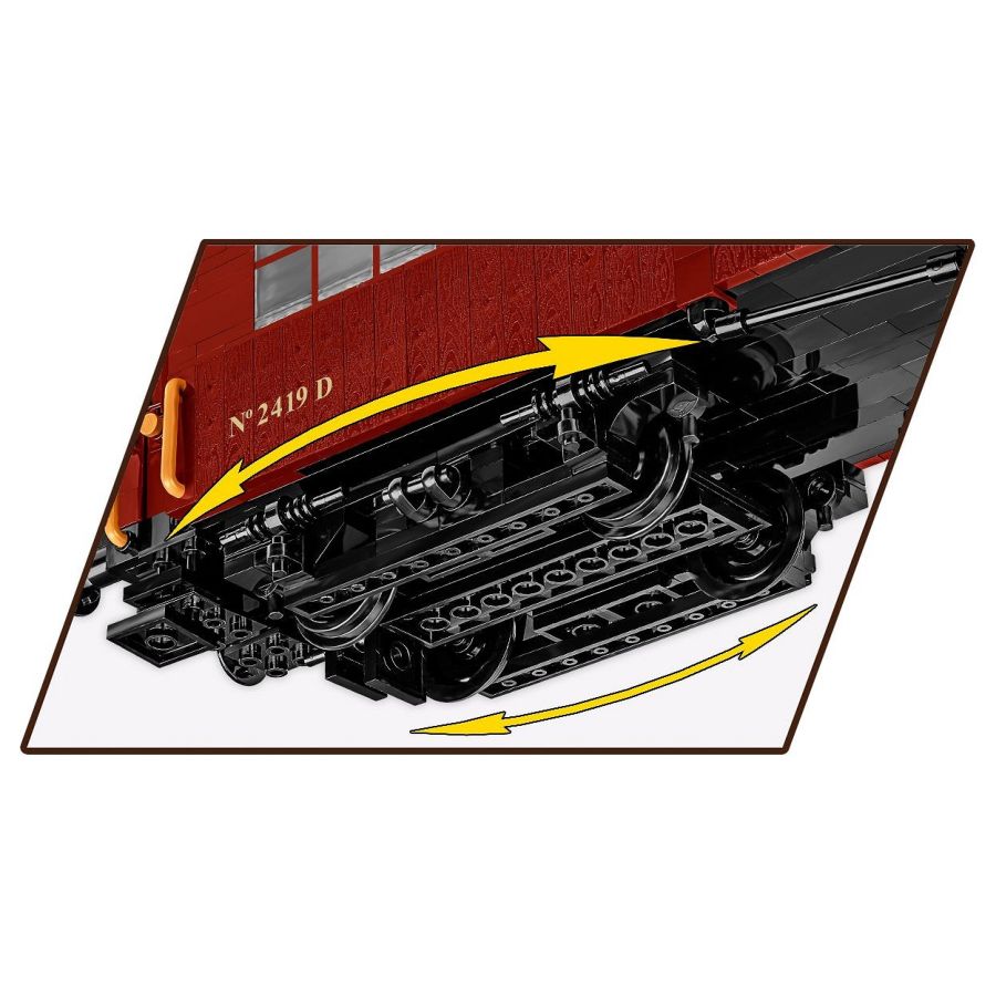 Trains - 1940 Compiegne Wagon (2001 Pcs)