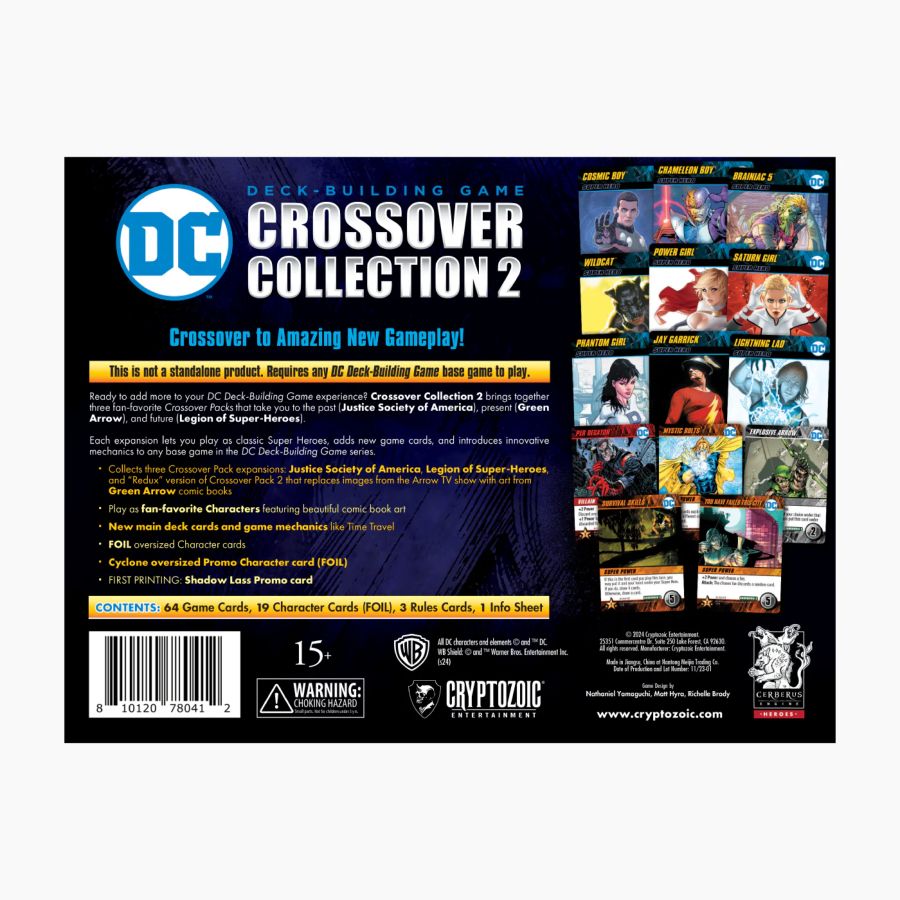 DC Comics - Crossover Collection #2 Deck-Building Game [Expansion]
