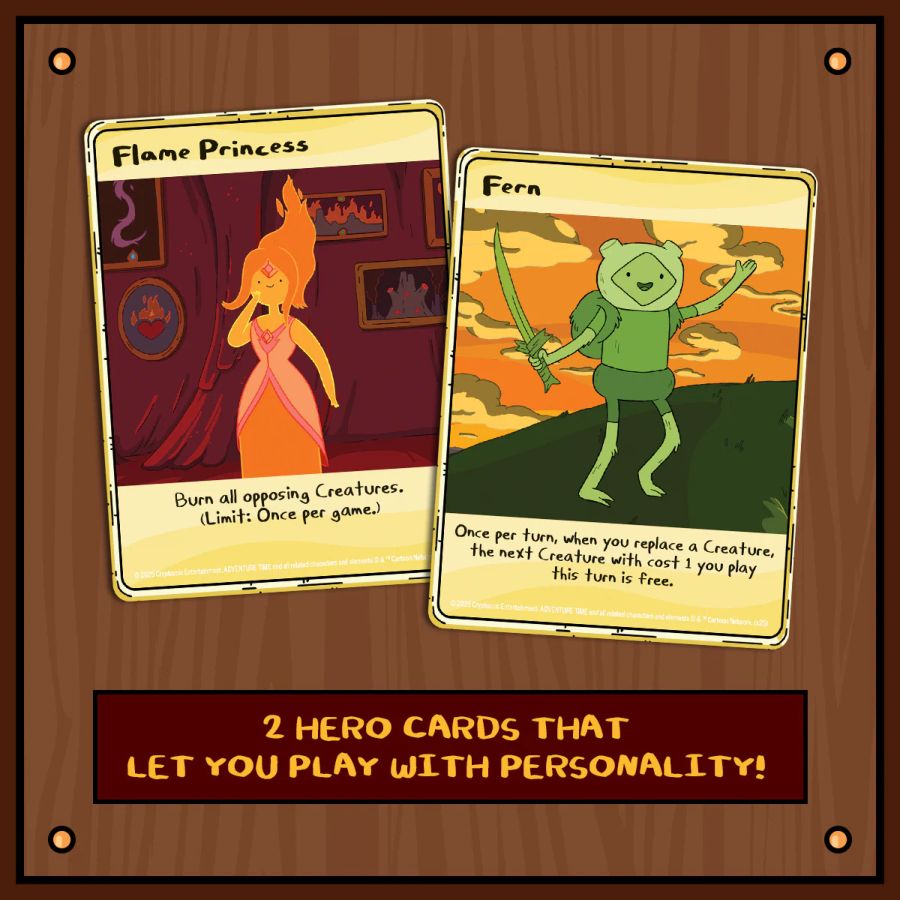 Adventure Time - Card Wars Flame Princess vs. Fern Collector's Pack