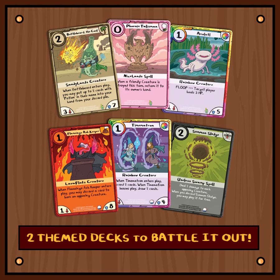 Adventure Time - Card Wars Peppermint Butler vs. Magic Man Collector's Pack