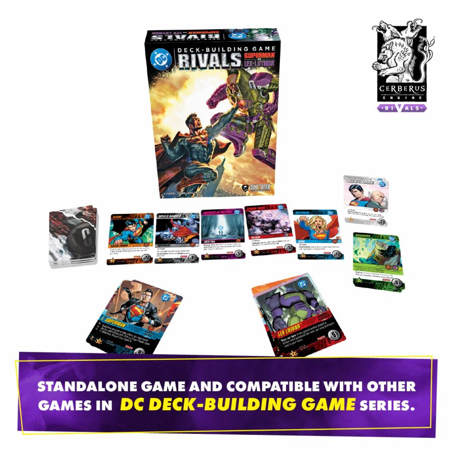 DC Comics - Rivals: Superman Vs Lex Luthor Deck-Building Game