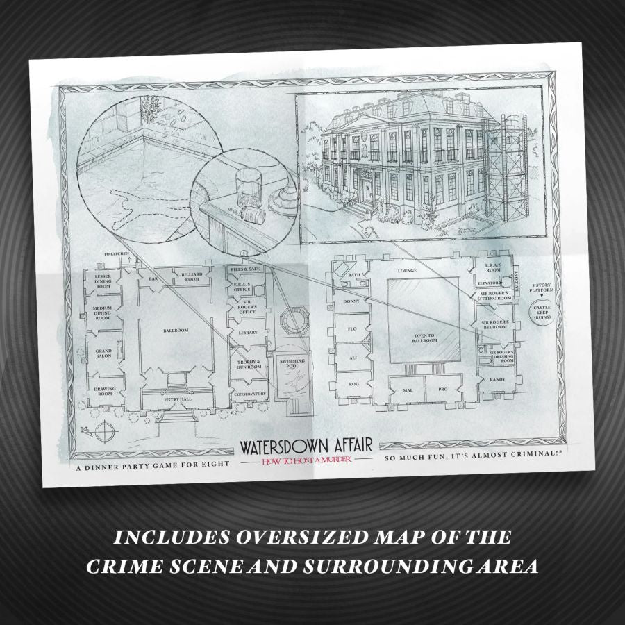 How to Host a Murder - Watersdown Affair Board Game