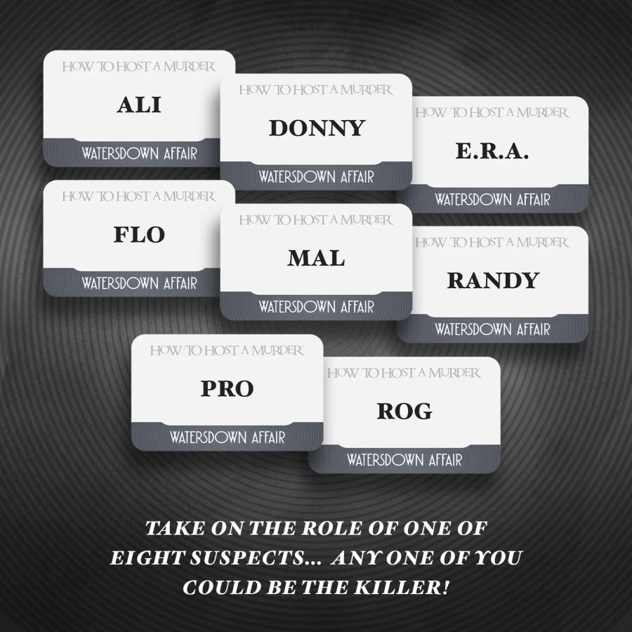 How to Host a Murder - Watersdown Affair Board Game