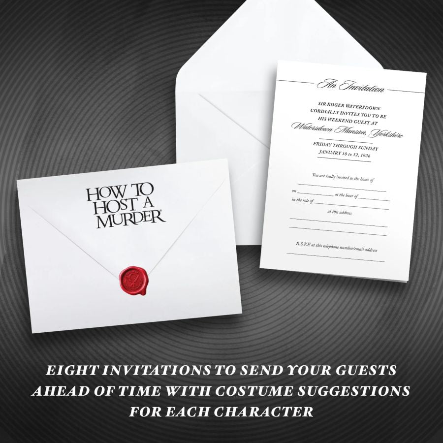 How to Host a Murder - Watersdown Affair Board Game