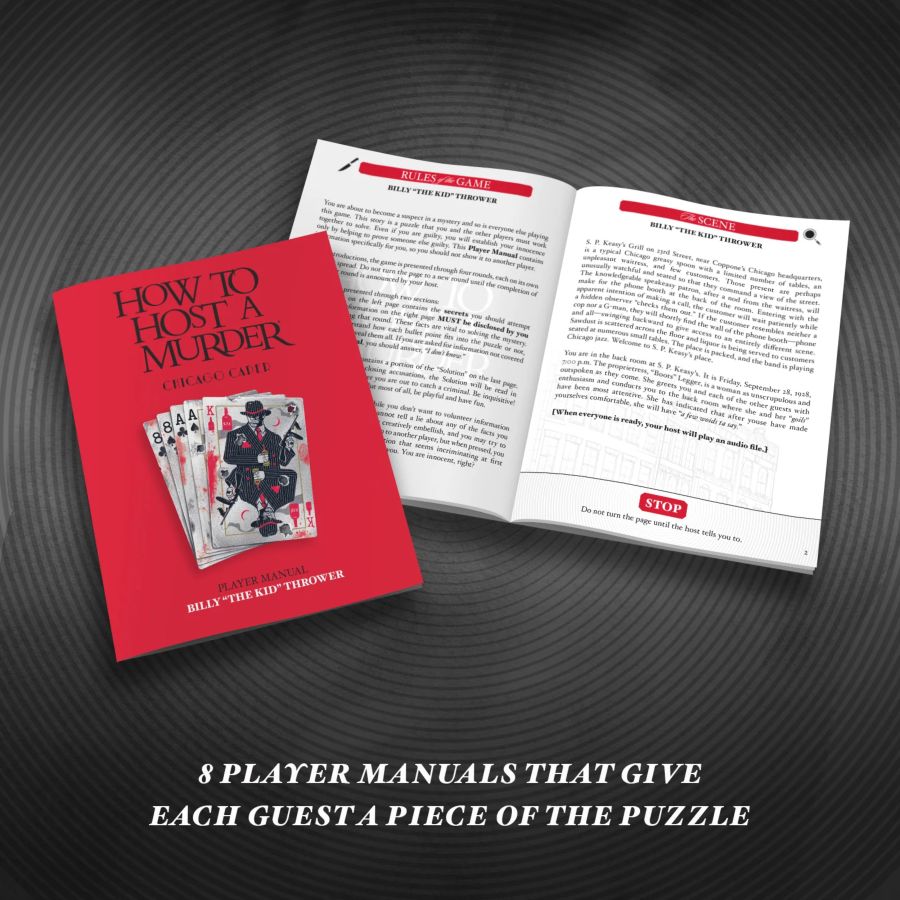 How to Host a Murder - Chicargo Caper Board Game