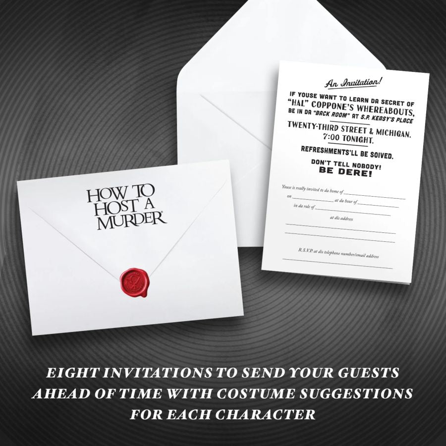 How to Host a Murder - Chicargo Caper Board Game