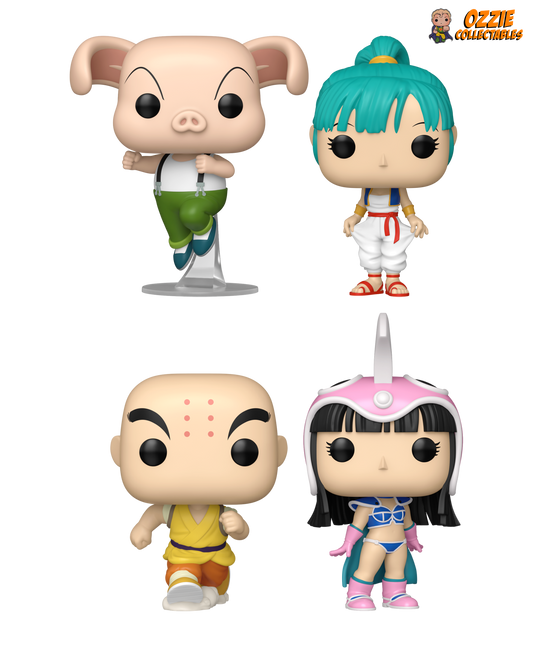 Dragon Ball 2025 Bundle - 4 POP! Vinyls