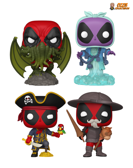 Deadpool: Literary Classics Bundle - 4 POP! Vinyls