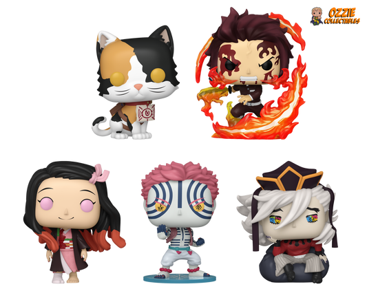 Demon Slayer 2025 Bundle - 5 POP! Vinyls