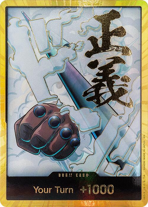 DON!! Card [Smoker Gold] One Piece Premium Booster 2