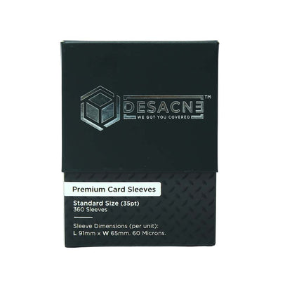Desacne - Premium Card Sleeves (360pc) Standard Card Size