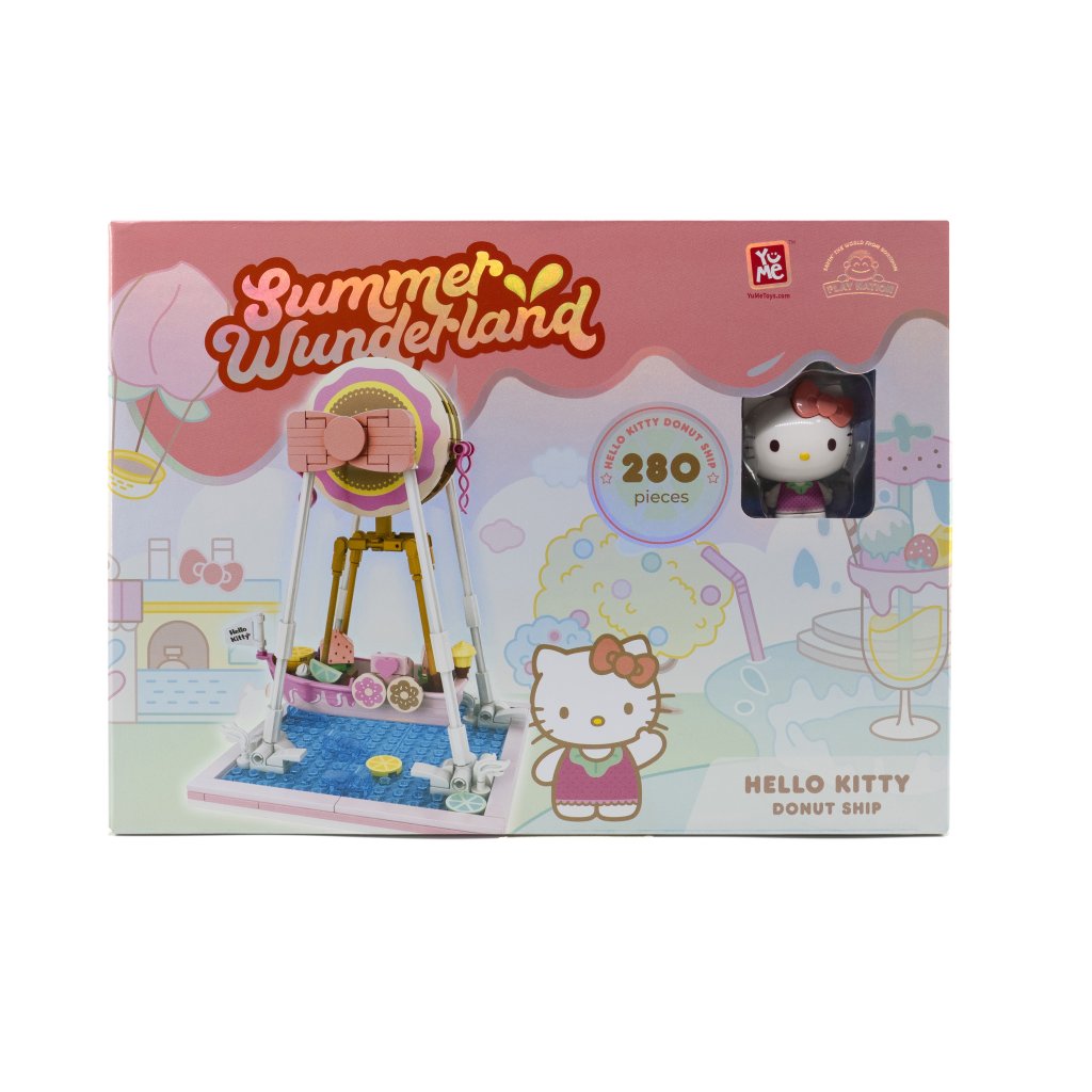 HELLO KITTY - YuMe Blocks Summer Wunderland- Hello Kitty Donut