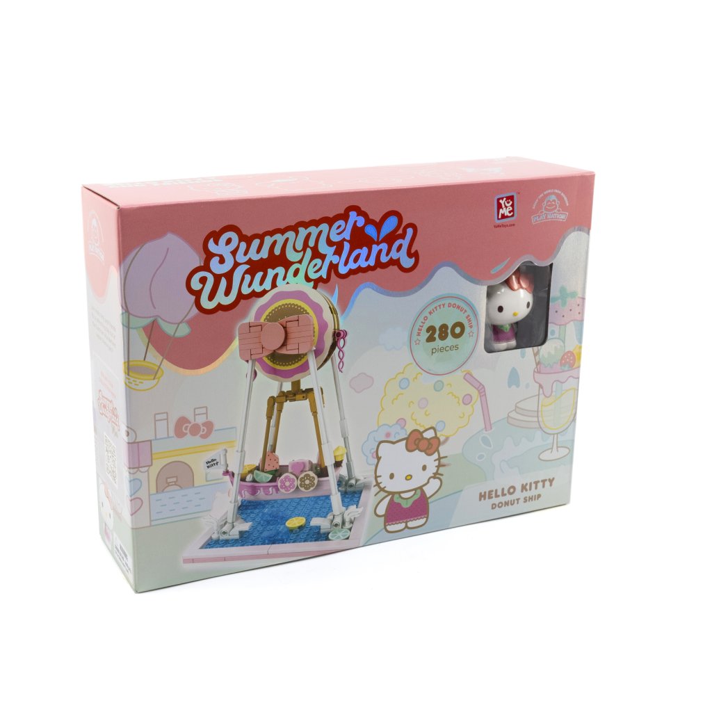 HELLO KITTY - YuMe Blocks Summer Wunderland- Hello Kitty Donut