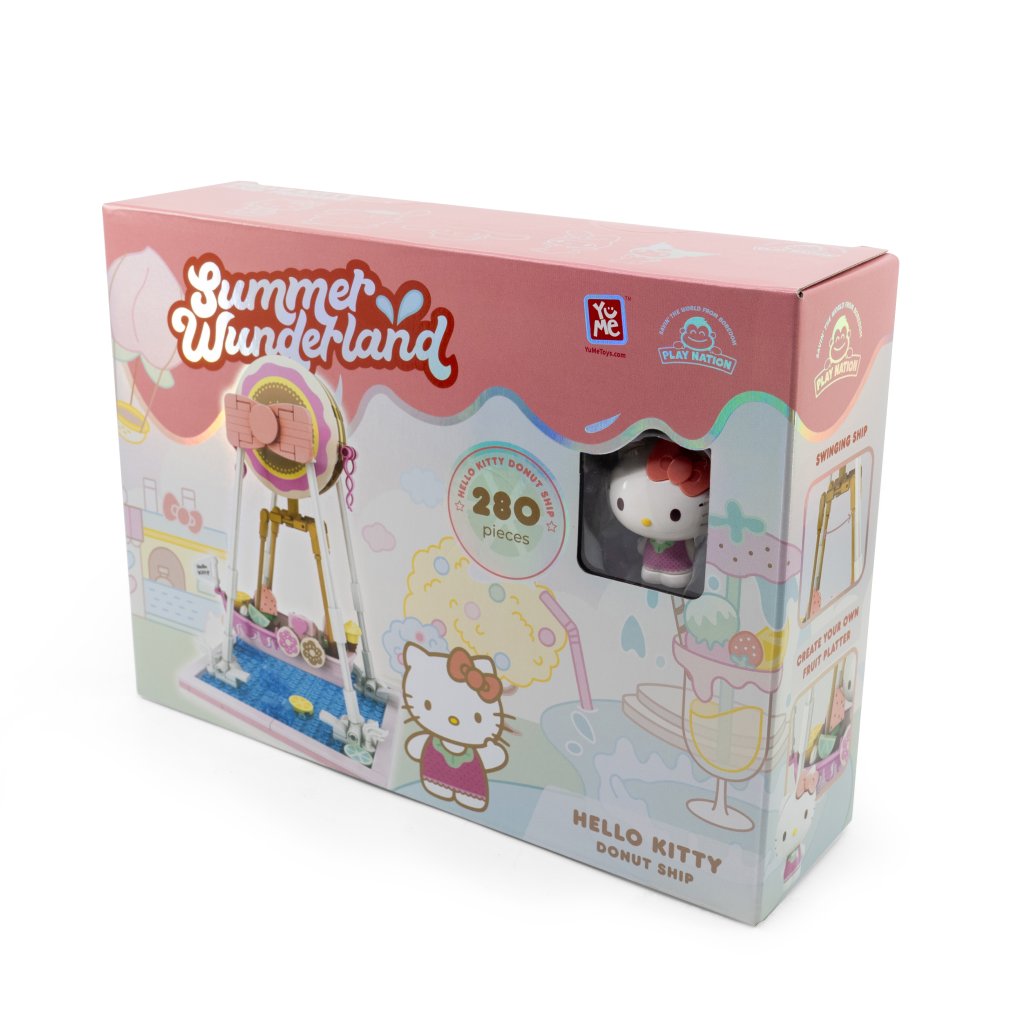 HELLO KITTY - YuMe Blocks Summer Wunderland- Hello Kitty Donut