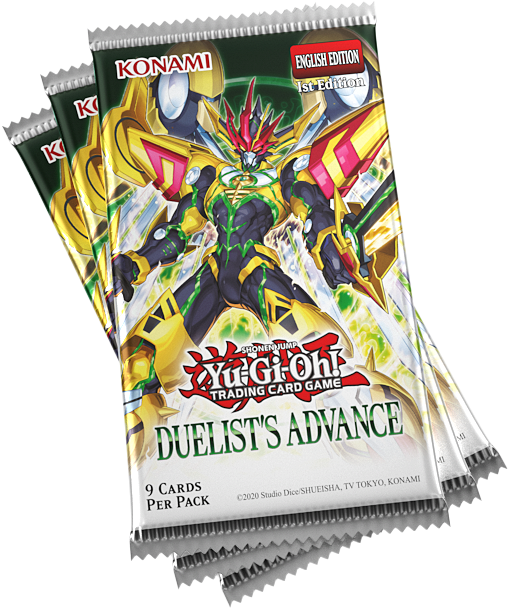 Yu-Gi-Oh! Duelists Advance - 9 x Card Booster