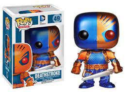 DC Comics Heroes - Deathstroke (Metallic) Pop! Vinyl #49