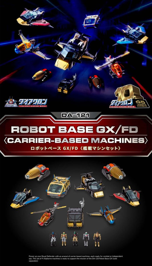 DA-121 Robot Base GX/FD - Carrier-Based Machines Set