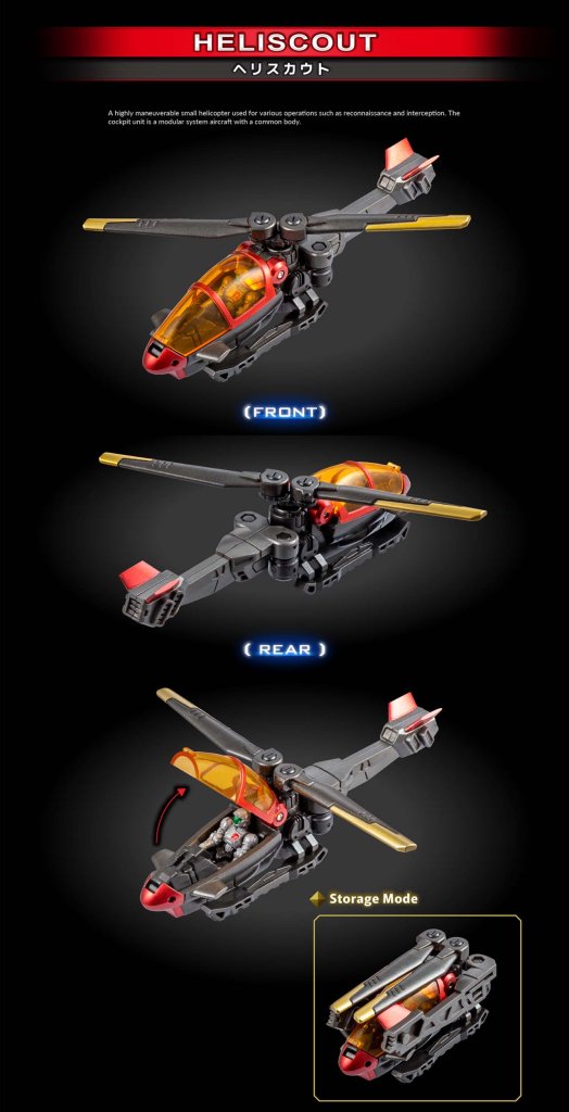 DA-121 Robot Base GX/FD - Carrier-Based Machines Set