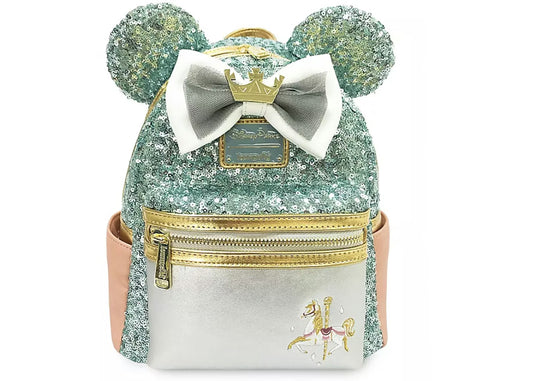 Minnie Mouse The Main Attraction Carousel Loungefly  Backpack