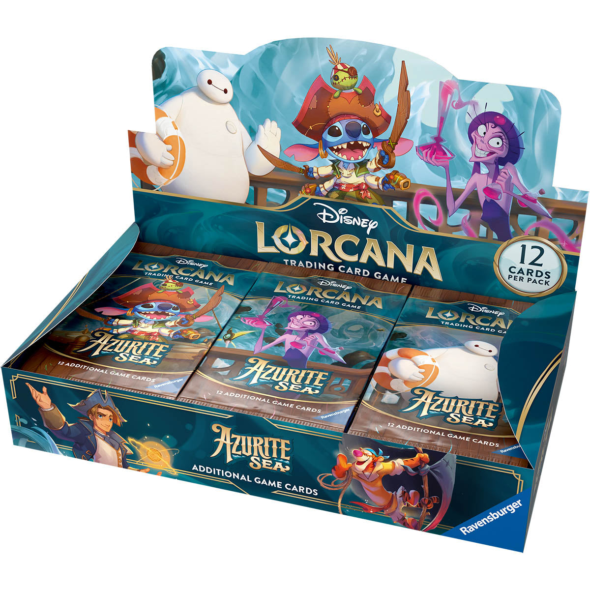 Disney Lorcana TCG - S6 Azurite Sea Booster Box