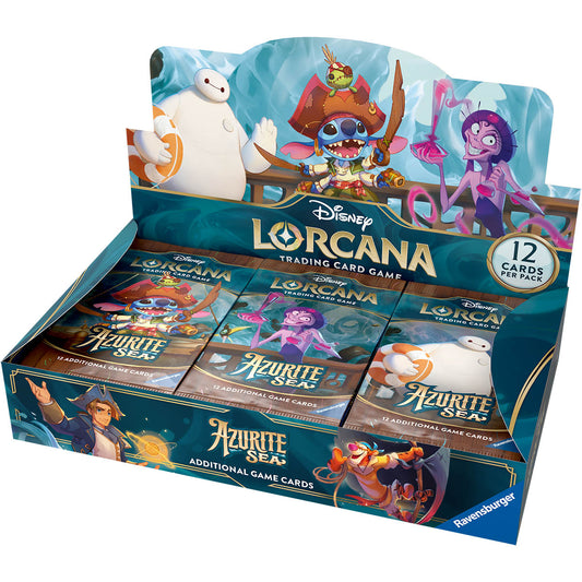 Disney Lorcana TCG - S6 Azurite Sea Booster Box