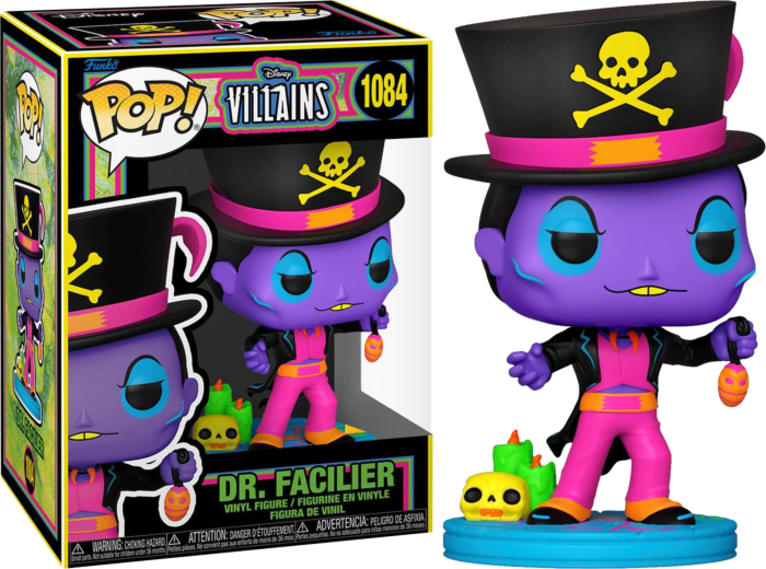 Disney Villains - Doctor Facilier Black Light US Exclusive Pop! Vinyl