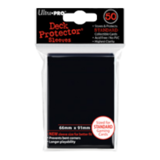 Ultra Pro - Deck Protectors Black (50 Count)