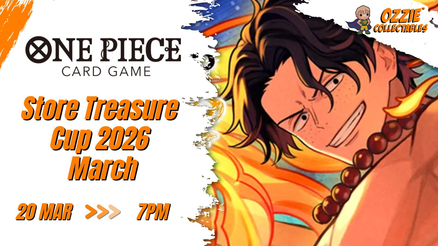 One Piece Card Game - Store Treasure Cup 2026 March Event Friday 20th March 7pm