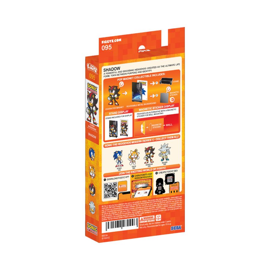 Sonic The Hedgehog - Shadow (Modern) 4.3" FIGGYZ