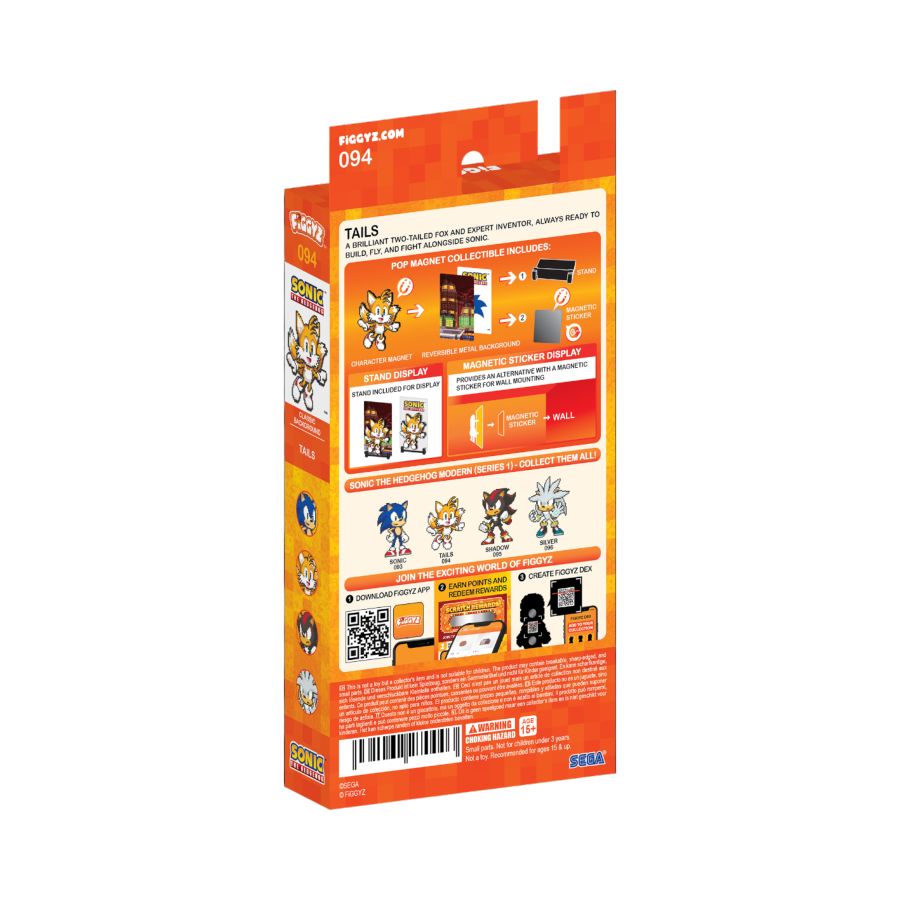 Sonic The Hedgehog - Tails (Modern) 4.3" FIGGYZ