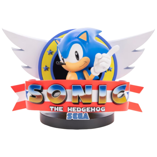 Sonic - Sonic The Hedgehog Title Screen Statue