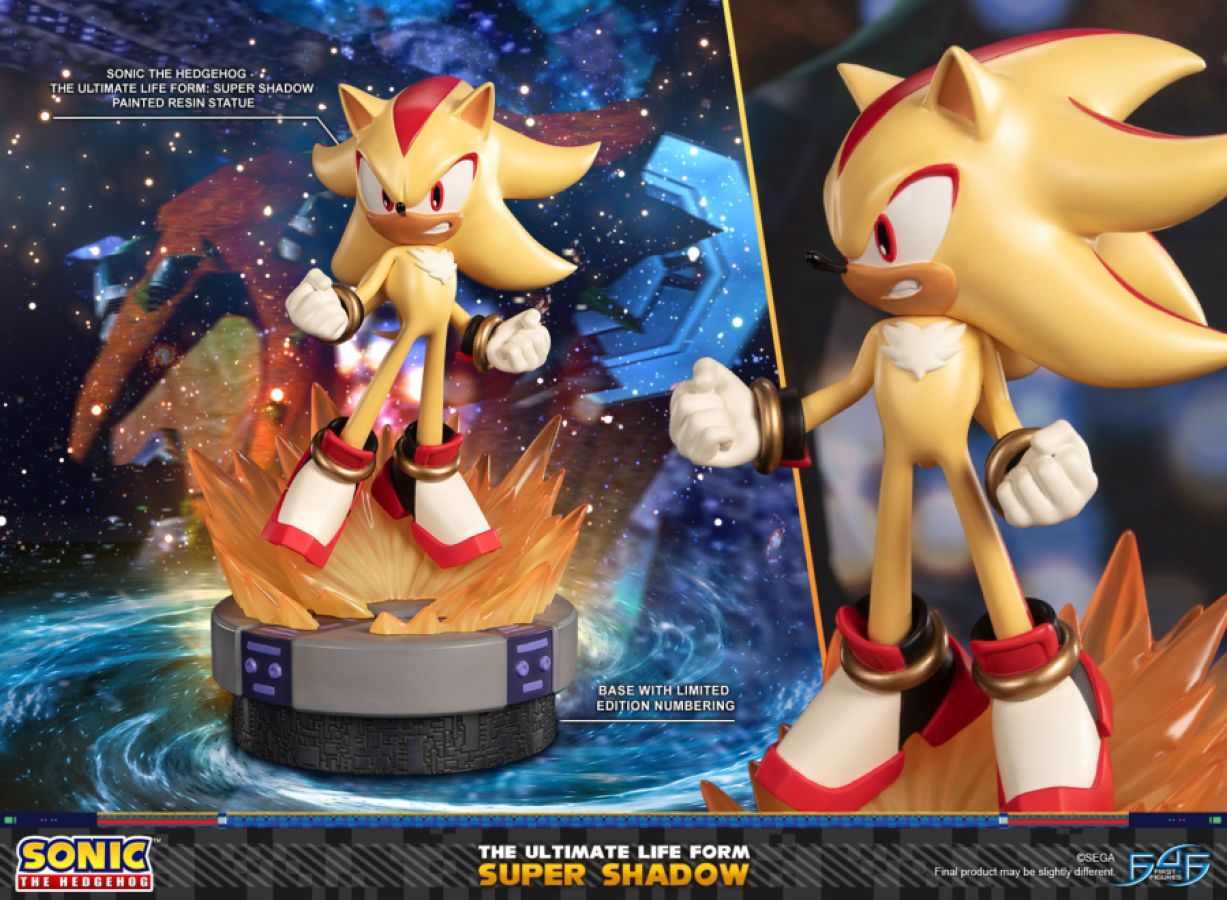 Sonic The Hedgehog - Super Shadow: The Ultimate Life Form Statue