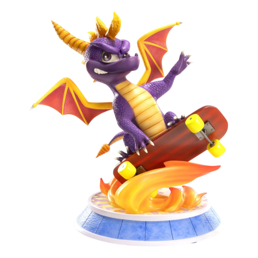 Spyro: Year Of The Dragon - Skatebaord Statue