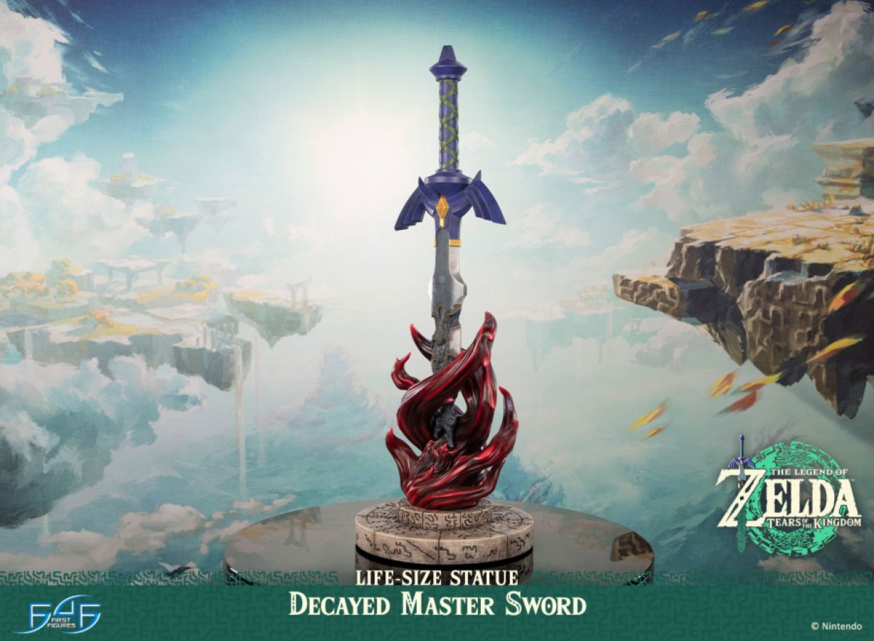 The Legend of Zelda:Tears of the Kingdom - Decayed Master Sword Life-Size Statue