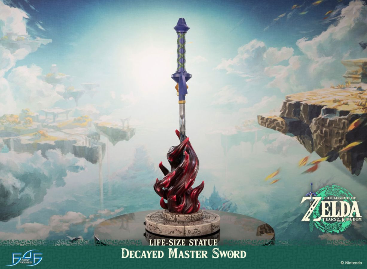The Legend of Zelda:Tears of the Kingdom - Decayed Master Sword Life-Size Statue