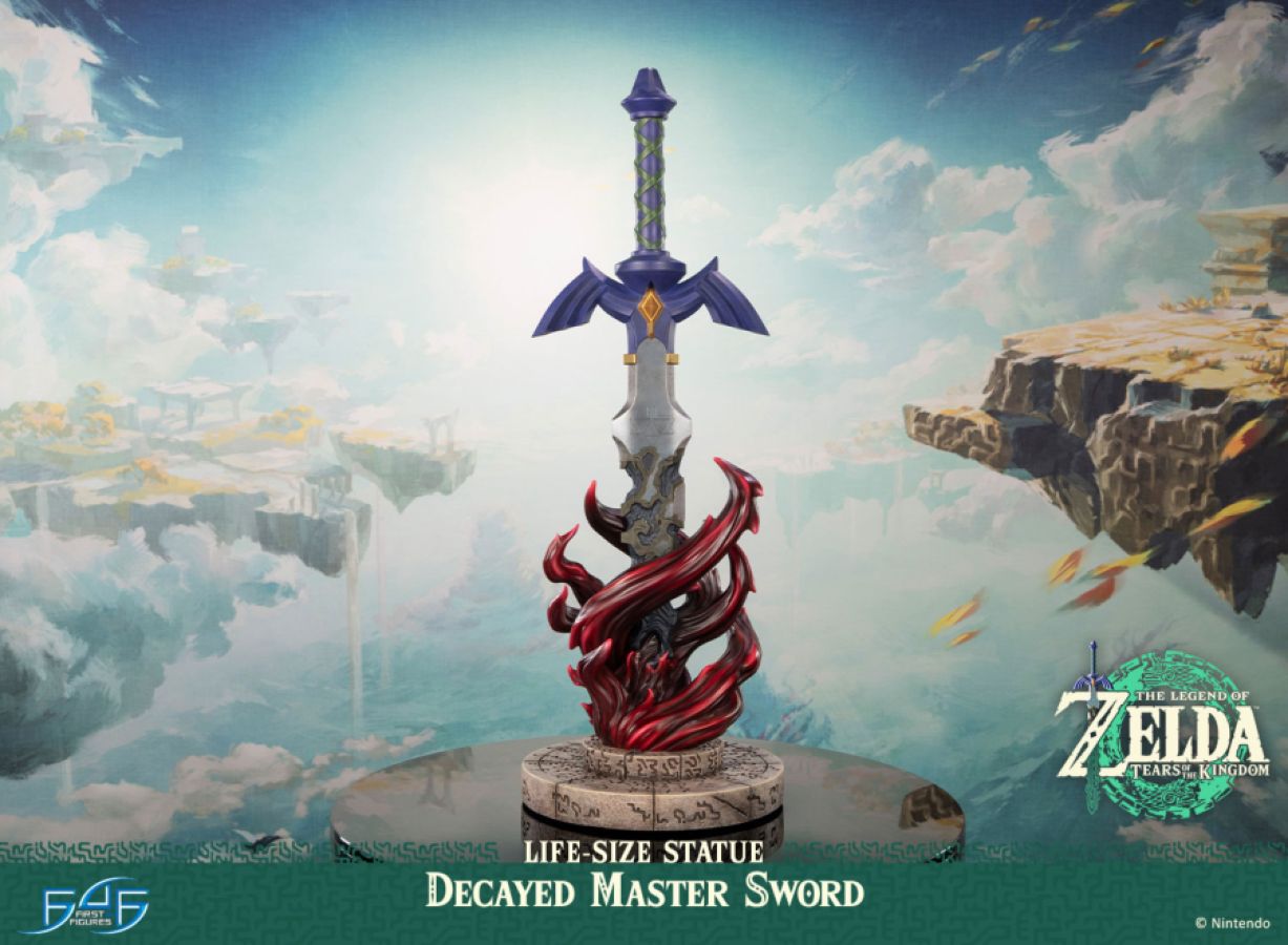 The Legend of Zelda:Tears of the Kingdom - Decayed Master Sword Life-Size Statue