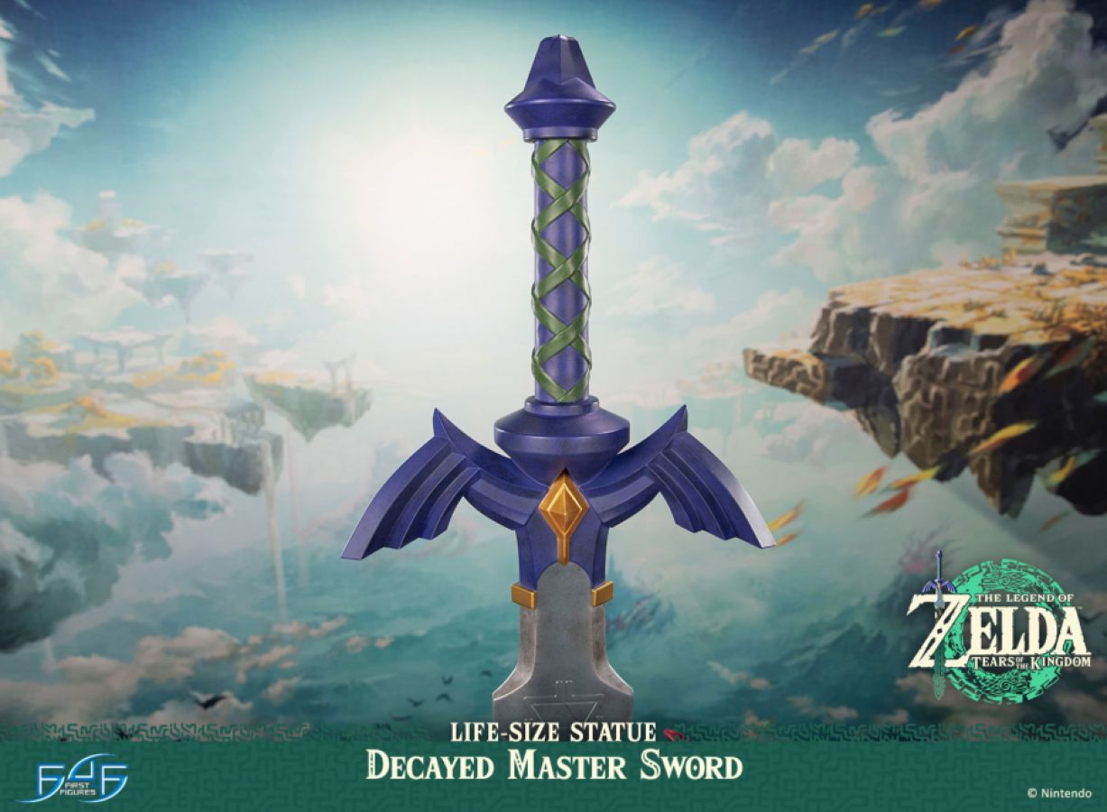 The Legend of Zelda:Tears of the Kingdom - Decayed Master Sword Life-Size Statue