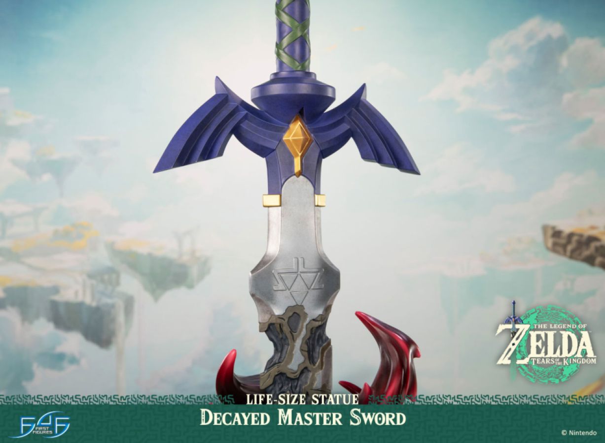 The Legend of Zelda:Tears of the Kingdom - Decayed Master Sword Life-Size Statue